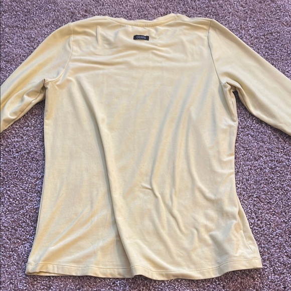 Yellow Long Sleeve Top - Picture 5 of 5